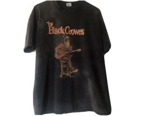 Rare Vintage Black Crowes Orig Concert T 1990s Tour Shirt