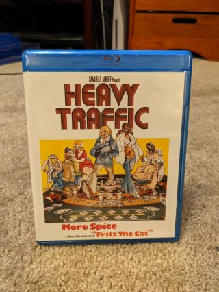 Heavy Traffic 1973 Blu Ray Rare Oop Shout Factory Ralph Bakshi