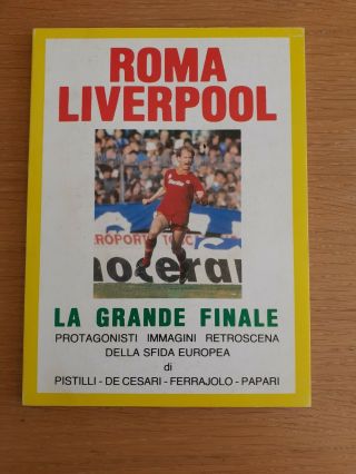 Rare - European Cup Final 1984 - Italian Fa Issue
