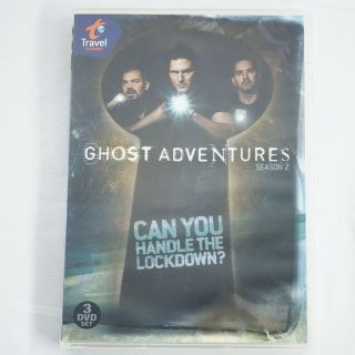 Ghost Adventures: Season 2 Dvd,  2010,  3 - Disc Set Rare Oop Travel Channel Show