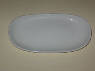 Russel Wright,  Iroquois,  Casual China,  Butter Dish W/o Cover,  White - - Rare
