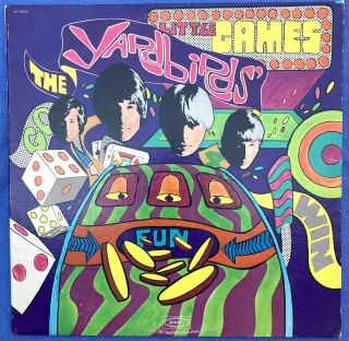 The Yardbirds Little Games Lp Rare 1960s Us Mono Press Vg,  Psychedelic Rock
