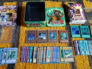 Retro Vintage Bootleg Yu - Gi - Oh Cards Starter Decks And Tin RARE 3