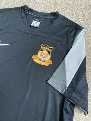 Rare Wrexham Football Club Fc 150th Anniversary Nike Dri - Fit Training Shirt Xl