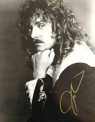 Johnny Van Zant Signed 8x10 Photo Autographed Lynyrd Skynyrd Lead Singer Rare