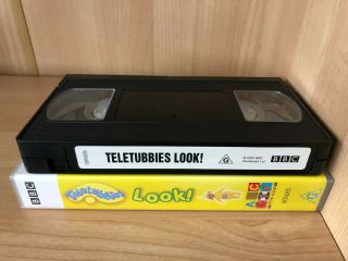 TELETUBBIES LOOK RARE PAL VHS VIDEO 3