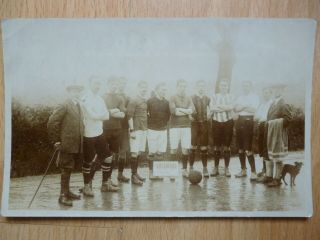 Football Team - " The Arcadians Ryde 1911 - 1912 " Photo By F N Broderick Ryde