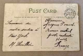OLYMPIC COLOR POSTMARKED STAMPED WHITE STAR LINE TITANIC BRITANNIC SISTER SHIP 2