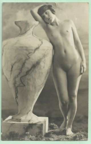 Real Photo Postcard Olive Alcorn By Xan Stark Alta Studios Nude Rppc 1920s 490
