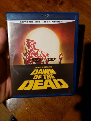 Dawn Of The Dead 1978 (blu - Ray Disc,  2007) Rare.  Out Of Print.