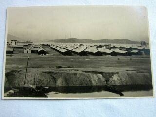 1927 Real Photo Postcard Kowloon Camp China