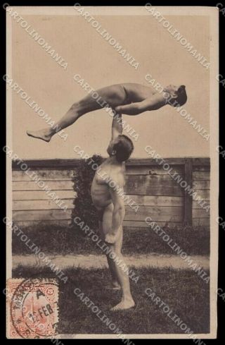Nude Man Gay Interest Rppc Postcard Zg5610