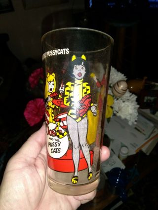 1977 Pepsi Josie And The Pussycats Collector Glass Hanna Barbera Rare