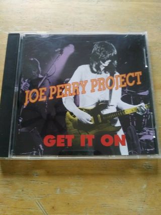 Joe Perry Project " Get It On " Live Mississippi 1983 Rare Japan Cd Aerosmith