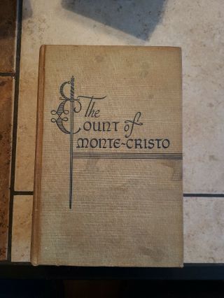 1946 The Count Of Monte - Cristo Alexander Dumas Rare Org Owner Shown In Pics