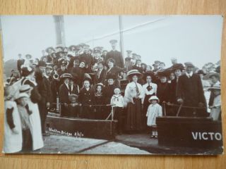 1911 Wootton Bridge Ferry Boat " Victorious " Nr Ryde & Newport