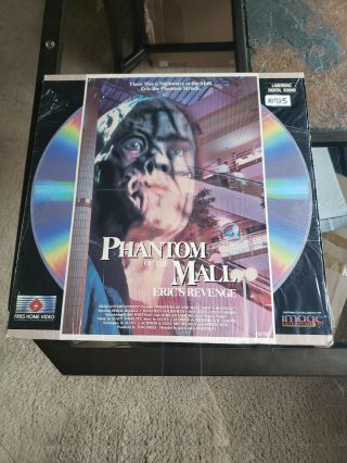 Phantom Of The Mall - Eric’s Revenge Laserdisc Ld Rare