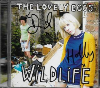 " Wildlife " Rare Cd - Hand Signed By Both Holly And David From The Lovely Eggs