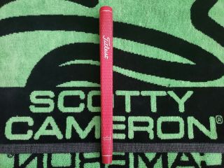 Rare Scotty Cameron/titleist Red Full Cord Putter Grip⛳⛳⛳
