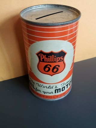 Phillips 66 Oil Can Bank " World 