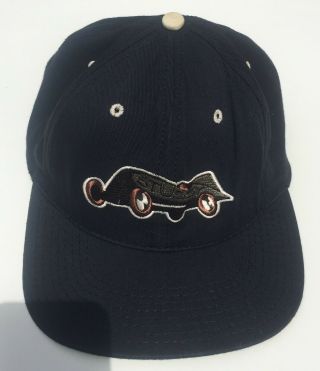 Vintage Stussy Cap Rare Race Car Logo Snap Back Hat Made In Usa