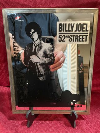 Billy Joel Rare Vintage Painted Mirror