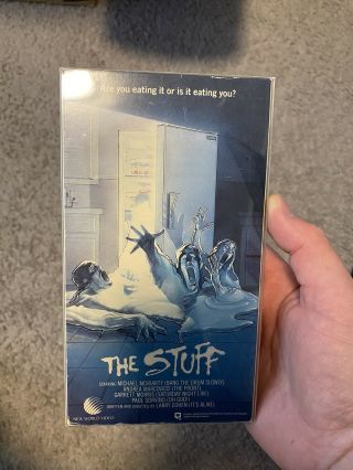 The Stuff Rare 80’s Horror Melt Movie World Video Street Trash