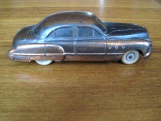 Vintage 1949 National Products Buick Scale Model (bronze Or Copper) Rare