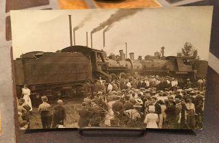 Rppc 1913 Head On Train Wreck Kalamazoo Lake Shore & Michigan Southern Nycentral