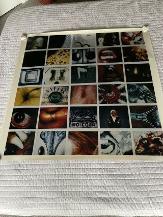 Three Ultra Rare Pearl Jam No Code Promo Posters