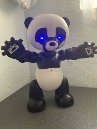 Wowwee Robo Panda Battery - Operated Talking Interactive Toy 2007 Rare 19 " Tall
