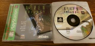 Alien Trilogy Ps1 Complete Cib Sony Playstation 1 Rare Acclaim