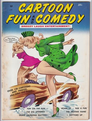Cartoon Fun Comedy 9 (1967) Dan Decarlo,  Gga,  Rare Mag