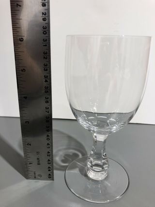 Baccarat France Gascogne Pattern Crystal Wine Glass Rare Size 6 "