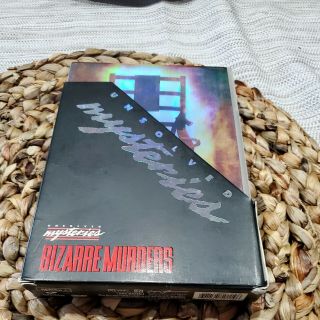 Unsolved Mysteries Bizarre Murders Dvd,  Slipcase Oop Rare Htf 4 - Disc 80s Cult