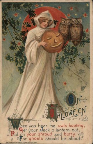 Halloween 1911 Samuel L.  Schmucker On Hallowe 