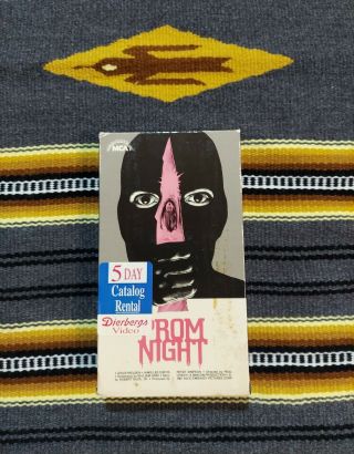 Prom Night Vhs Horror Psychological Thriller Rare Oop Cover 1981 80s