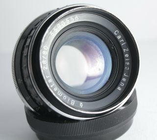 Carl Zeiss Jena Biometar 80mm F/2,  8 Lens Pentacon Six rare version 3