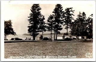 Camano Island,  Washington Rppc Postcard " Stephenson 