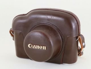 Rare Vintage Canon Camera Case " Exc,  " For Canon Vi - T,  Rangefinder Camera 8