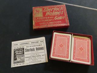 Sherlock Holmes Laughter & Excitement Game 1904 Rare 3
