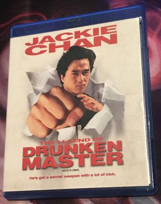 The Legend Of Drunken Master (blu - Ray Disc,  2009) Oop Rare Jackie Chan Classic