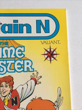 Captain N Game Master 1 VF/NM UNREAD 1st App of Metroid Valiant Nintendo RARE 3