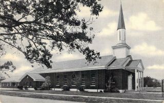 West University Church Of Christ,  Houston,  Texas,  Posted 1954