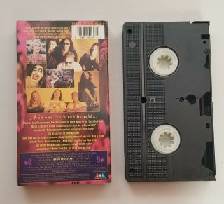VINTAGE 1995 ALICE IN CHAINS THE NONA TAPES VHS RARE 2
