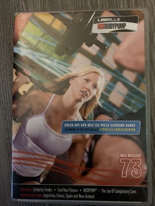 Les Mills Body Pump Release 73 Dvd Cd Notes Booklet Rare Find And Complete