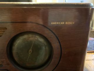 and Rare American Bosch Model 605 Antique Radio,  1936 2