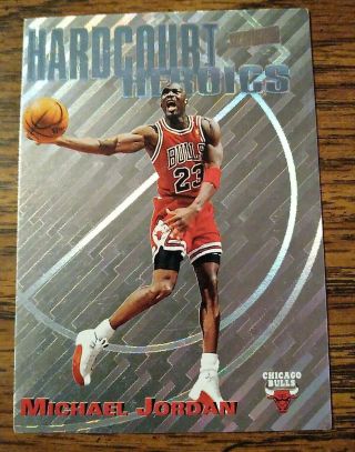 1997 - 98 Topps Stadium Club Hardcourt Heroics Michael Jordan Insert Rare