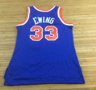 Rare Womans Mitchell & Ness York Knicks Patrick Ewing Swingman Jersey Small 2