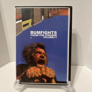 Bumfights Cause For Concern Volume 1 Dvd 2001 Controversial Out Of Print Rare